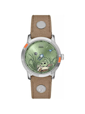 Fossil Fossil Zegarek LE1244SET Brązowy