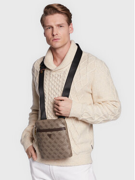 Guess Guess Brašna Vezzola Smart HMEVZL P2223 Béžová