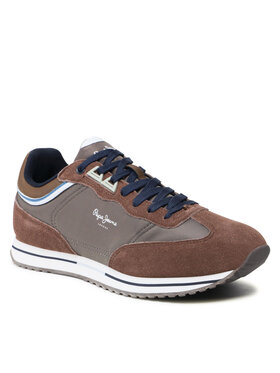 Pepe Jeans Pepe Jeans Sneakersy Tour Classic PMS30773 Brązowy