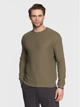 United Colors Of Benetton United Colors Of Benetton Пуловер 101CK101R Зелен Regular Fit