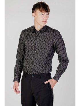 Antony Morato Antony Morato Camicia NAPOLI SLIM FIT IN TESSUTO Grigio Slim Fit