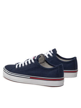 Tommy Jeans Tenis Superge Essential Low EN0EN01796 Mornarsko Modra