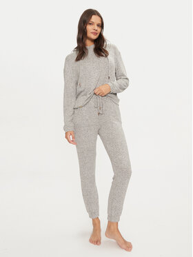 Selmark Selmark Pižama P8276 Pilka Relaxed Fit