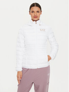 EA7 Emporio Armani EA7 Emporio Armani Prijelazna jakna 8NTB23 TNF8Z 0104 Bijela Regular Fit