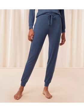 Triumph Triumph Spodnie piżamowe Cozy Comfort Cozy Trouser Szary Jogger Fit