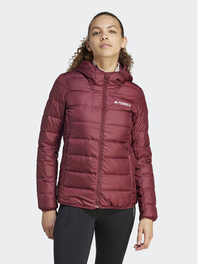 adidas adidas Пуховик Terrex Multi Light Down IP6035 Червоний Slim Fit