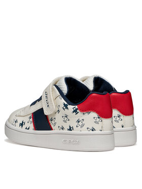 Geox Geox Αθλητικά B Eclyper Boy B455LA 000BC C0085 Λευκό