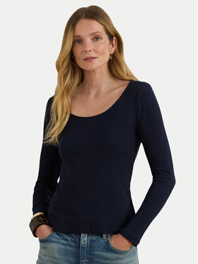 LAUREN RALPH LAUREN LAUREN RALPH LAUREN Blúz 200980145002 Sötétkék Slim Fit