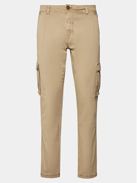 Blend Blend Штани з тканини 20716450 Бежевий Slim Fit