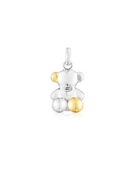 TOUS TOUS Obesek Bold Bear 1003827600 Srebrna