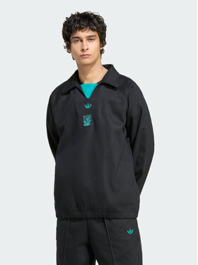 adidas adidas Bluza Liverpool FC Terrace Icons Drill Czarny Loose Fit