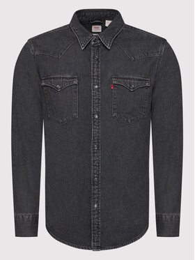 Levi's® Levi's® chemise en jean Barstow Western 85744-0038 Noir Standard Fit