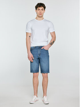 BIG STAR BIG STAR Kurtka jeansowa COLTER Niebieski Basic Fit