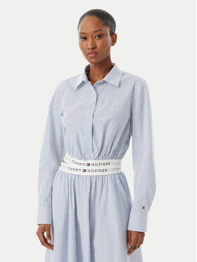 Tommy Hilfiger Tommy Hilfiger Cămașă WW0WW48903 Albastru Regular Fit