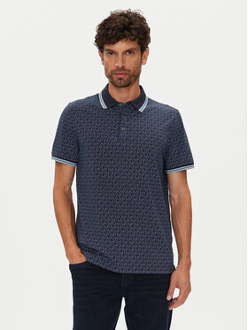 Michael Kors Michael Kors Polo CS550V85KS Granatowy Regular Fit