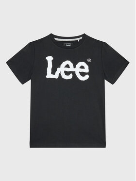 Lee Lee Tričko LEE0002 Čierna Regular Fit