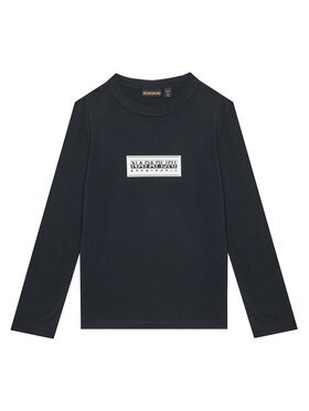 Napapijri Napapijri Блузка S-Chamois NP0A4HYK M Чорний Regular Fit
