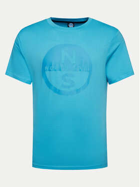 North Sails North Sails T-Shirt Basic 692972 Modrá Regular Fit