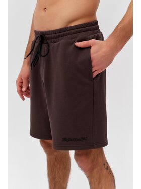 ROUGH RADICAL ROUGH RADICAL Szorty sportowe COTTON ACTIVE SHORTS MEN Brązowy Regular Fit