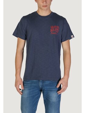 REPLAY REPLAY T-Shirt M3023.000.22336 Niebieski Shirt Fit