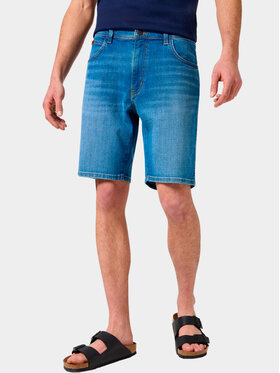 Wrangler Wrangler Szorty jeansowe TEXAS SHORTS Niebieski Regular Fit