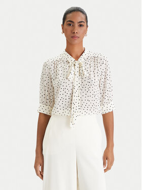 Luisa Spagnoli Luisa Spagnoli Bluza Barcolana 543049 Écru Regular Fit