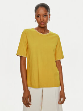 United Colors Of Benetton United Colors Of Benetton T-Shirt 34G7D107B Žlutá Regular Fit