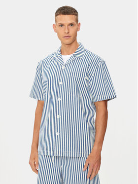 Mustang Mustang Srajca Holiday 1015343 Modra Relaxed Fit