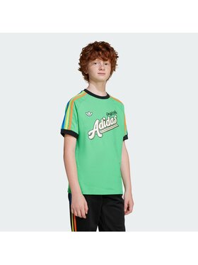 adidas adidas T-Shirt 158415 Zielony Loose Fit