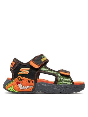 Skechers Skechers Босоніжки Creature-Splash- 400614L/BKOR Чорний