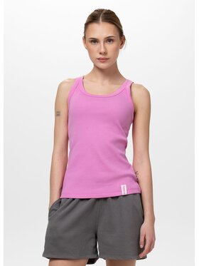 PITBULL PITBULL Tank top Rib LAYLA II Różowy Regular Fit