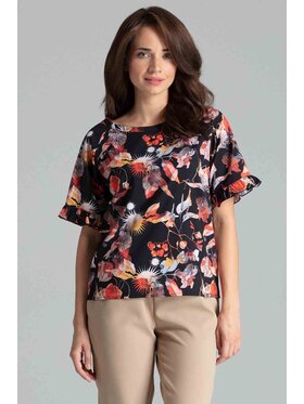 Lenitif Lenitif Bluzka L052 Kolorowy Regular Fit