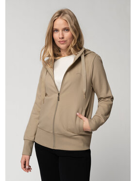 Volcano Volcano Bluza B-ALEXA Beżowy Regular Fit