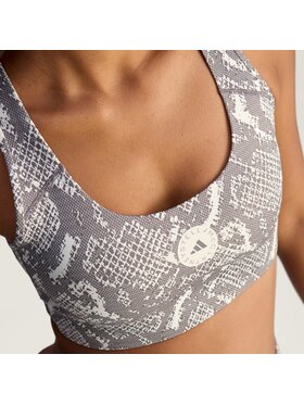 adidas by Stella McCartney adidas by Stella McCartney Biustonosz sportowy By Stella McCartney Power Impact Training Bra Medium Support Beżowy