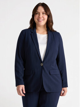 Fiorella Rubino Fiorella Rubino Marynarka Q505T000184N0Z4 Niebieski Slim Fit