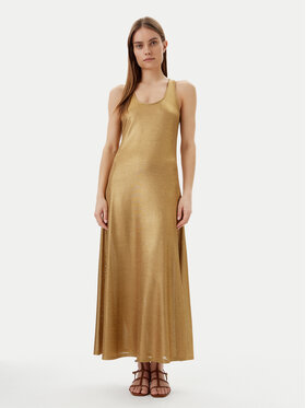 LOLA CASADEMUNT LOLA CASADEMUNT Літня сукня LS2516020 Золотий Relaxed Fit