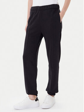 On On Donji dio trenerke Club Pants 1WE1005 Crna Relaxed Fit