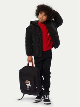 Karl Lagerfeld Kids Karl Lagerfeld Kids Žieminė striukė Z30274 S Juoda Regular Fit