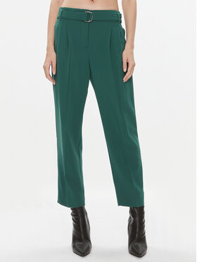 BOSS Boss Spodnie materiałowe Tapiah 50490037 Zielony Regular Fit