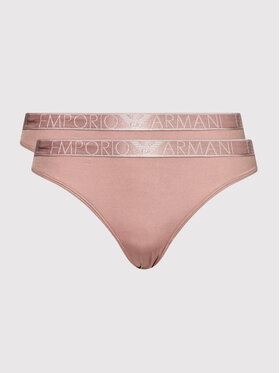 Emporio Armani Underwear Emporio Armani Underwear Set di 2 culotte classiche 163334 2R235 05671 Rosa