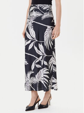 Guess Guess Spódnica midi W5YD55 WF1T2 Czarny Regular Fit