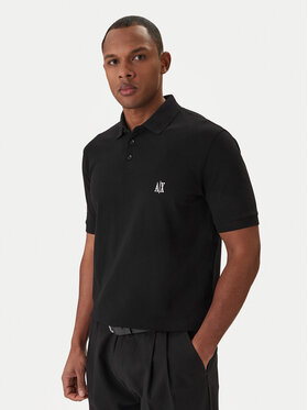 Armani Exchange Armani Exchange Polo marškinėliai XM000367 AF13022 UC001 Juoda Regular Fit