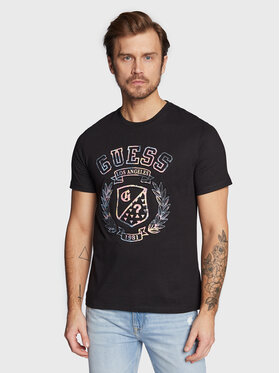 Guess Guess T-Shirt M3RI03 I3Z14 Czarny Slim Fit