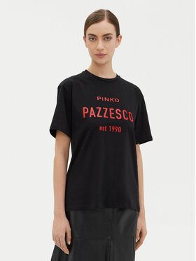 PINKO PINKO T-särk 105027 A2OW Must Regular Fit