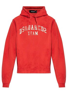 Dsquared2 Dsquared2 Bluza S71GU0748 Czerwony Regular Fit