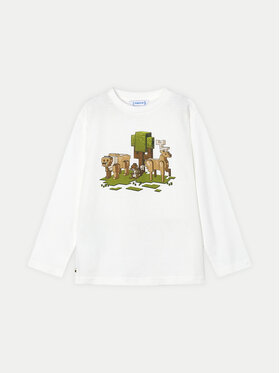 Mayoral Mayoral Bluse 4054 Écru Regular Fit