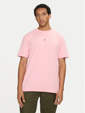 Tommy Jeans Tommy Jeans T-särk Linear Logo DM0DM17993 Roosa Regular Fit