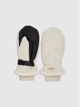 4F 4F Rękawice narciarskie MIDSHOP ACCESSORIES Kremowy