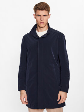 Boss Boss Преходно палто 50488472 Тъмносин Relaxed Fit