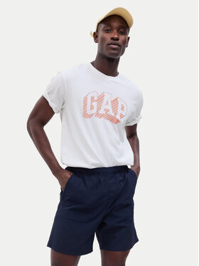 Gap Gap T-Shirt 664011-02 Λευκό Regular Fit